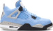 Унисекс кроссовки Nike Air Jordan 4 Retro GS &amp;#039;University Blue&amp;#039;