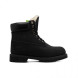 Женские ботинки с мехом Timberland Black