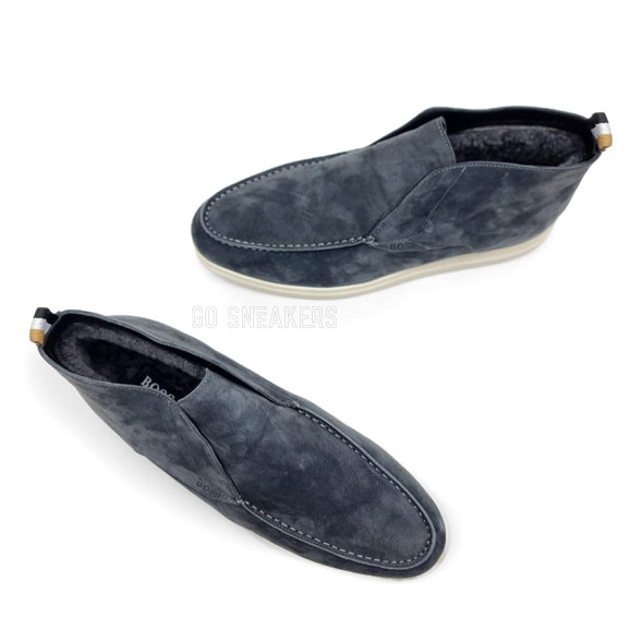 Мужские зимние ботинки Boss Winter Grey White