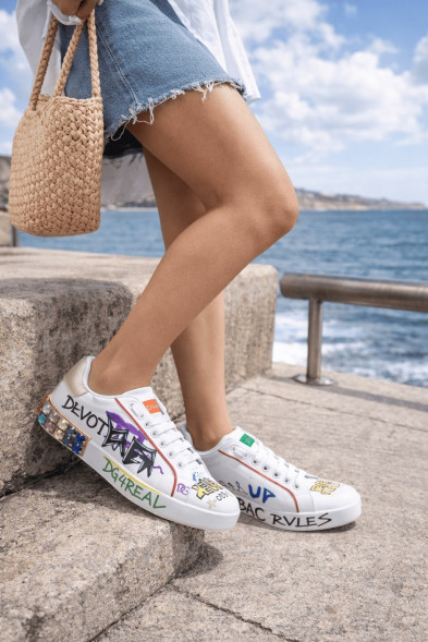 Унисекс кроссовки Dolce&amp;Gabbana Portofino White