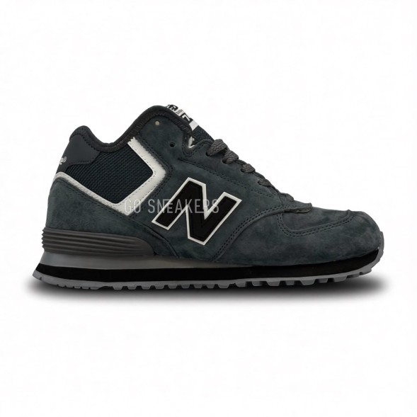 Мужские кроссовки New Balance 574 Suede Grey Winter 