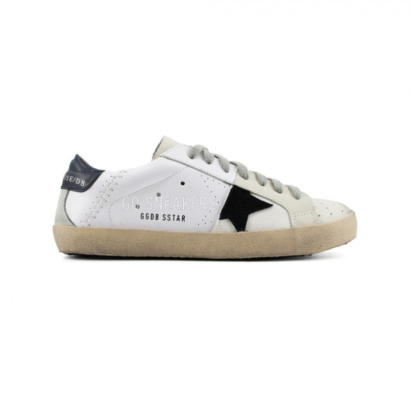 Мужские кеды Golden Goose Deluxe Brand Navy/Black Star
