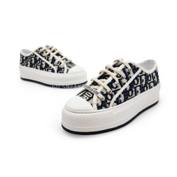 Dior Woman White Black Platform