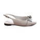 Женские босоножки Hermes Leather Flats White