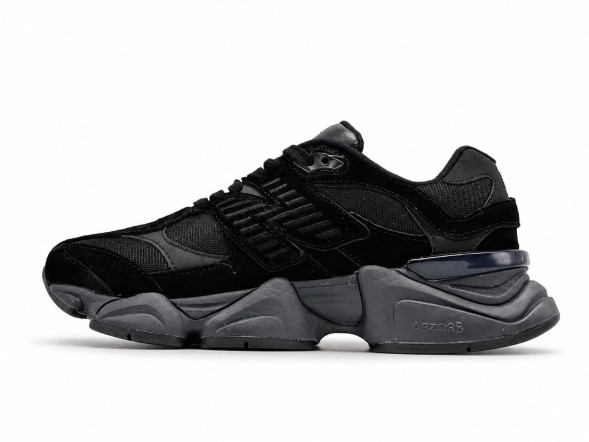 Унисекс кроссовки New Balance 9060 Suede Black