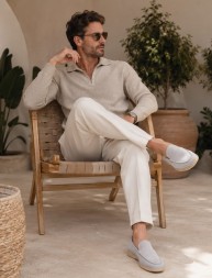 Loro Piana Summer Walk Grey