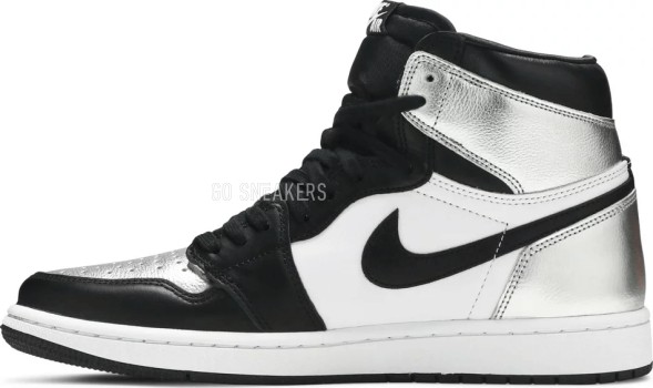 Женские кроссовки Nike Wmns Air Jordan 1 Retro High OG &amp;#039;Silver Toe&amp;#039;