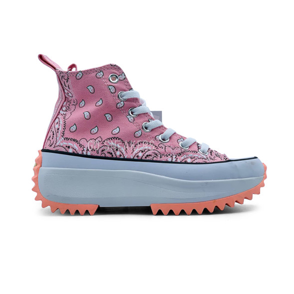Женские кеды Converse Run Star Hike Hi Pink
