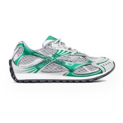 Bottega Veneta Orbit Sneaker Silver Parakeet