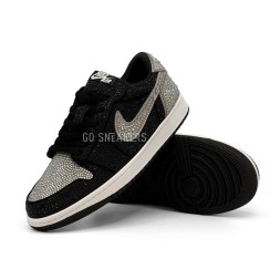 Nike Air Jordan 1 Retro Low OG x Swarovski &#039;Stealth&#039;