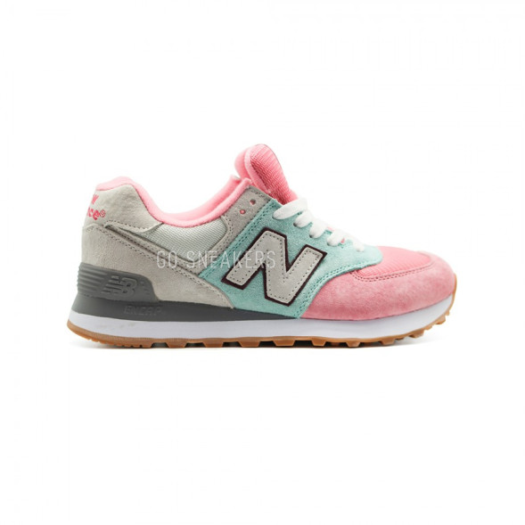 Женские кроссовки New Balance 574 Lolipop Tricolor