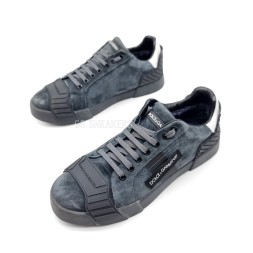 Dolce & Gabbana Man Winter Suede Grey