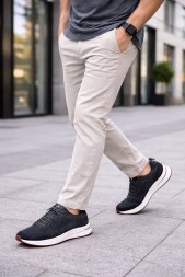 Loro Piana Textile Sneakers Black