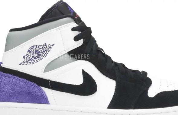 Унисекс кроссовки Nike Air Jordan 1 Mid SE &amp;#039;Varsity Purple&amp;#039;