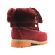 Женские ботинки с мехом Timberland Teddy Albina Bordeaux