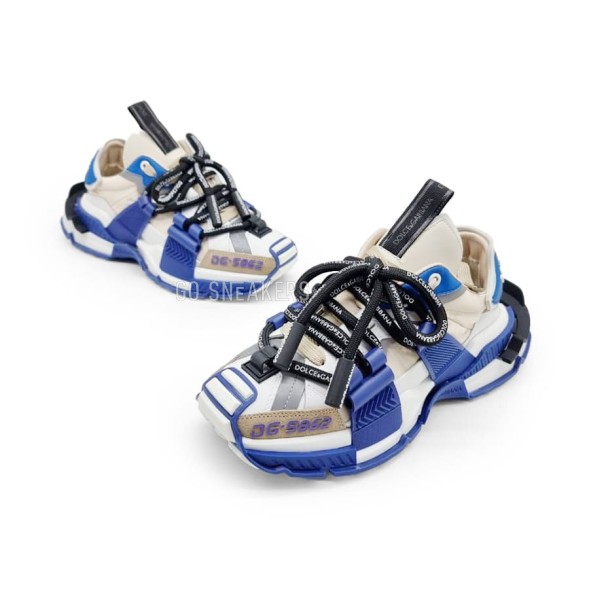 Женские кроссовки Dolce&amp;amp;Gabbana DG-5862 Beige/Blue