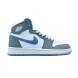 Унисекс кроссовки Nike Air Jordan 1 Retro High Dark Grey/White