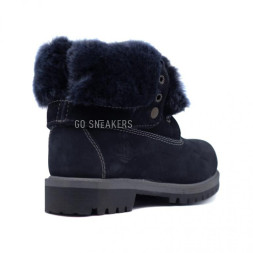 Женские ботинки с мехом Timberland Teddy Albina Navy