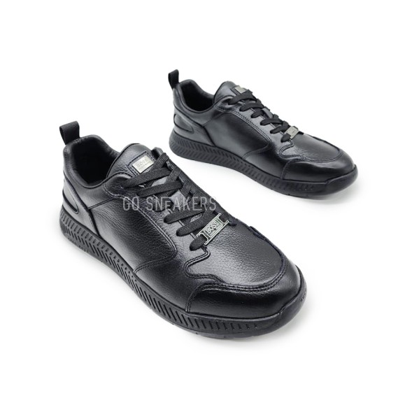 Унисекс кроссовки Hugo Boss Black Leather
