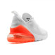Женские кроссовки Nike Air Max 270 White-orange