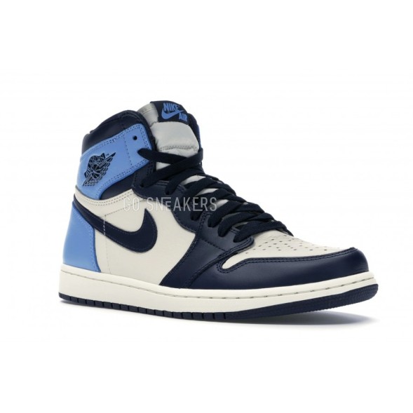 Женские кроссовки Nike Air Jordan 1 Retro High OG Obsidian