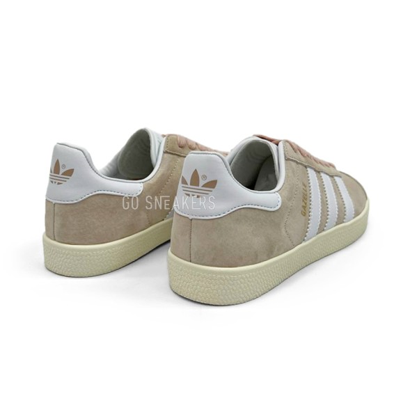 Женские кеды Adidas Gazelle Suede Woman Beige