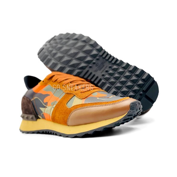 Унисекс кроссовки Valentino Orange Camo