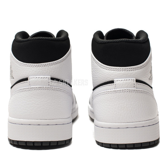 Унисекс кроссовки Nike Air Jordan 1 Mid White Black