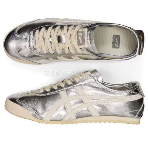 Унисекс кроссовки Onitsuka Tiger Mexico 66 Chrome Silver