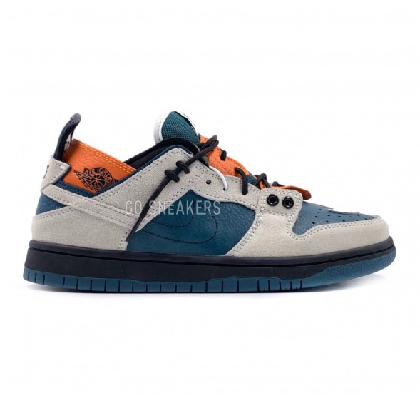 Мужские кроссовки Nike Dunk Low Grey&amp;amp;Navy