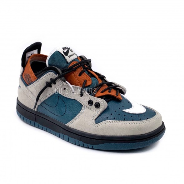 Мужские кроссовки Nike Dunk Low Grey&amp;amp;Navy