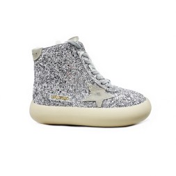 Golden Goose Superstar High Winter Silver Glitter