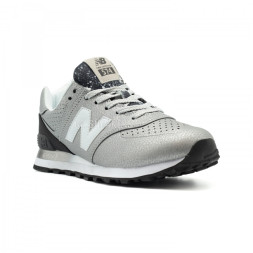 New Balance Женские 574 Gradient Silver