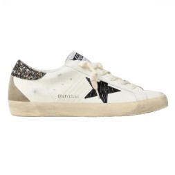 Golden Goose Super-Star Croco-Print Star