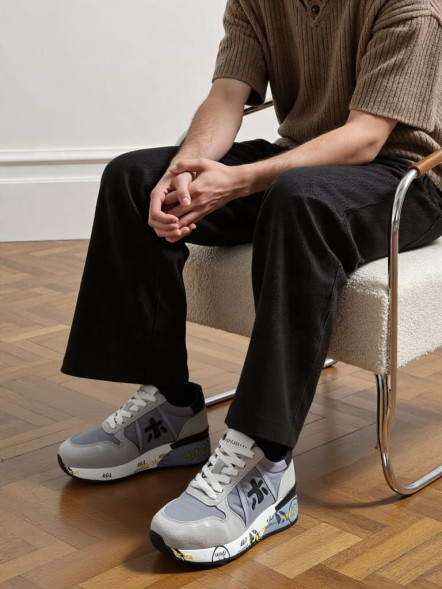 Мужские кроссовки Premiata Grey