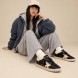 Женские зимние кеды Golden Goose Super-Star Winter Black With Shearling Star