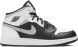 Женские кроссовки Nike Air Jordan 1 Mid GS &amp;#039;White Shadow&amp;#039;
