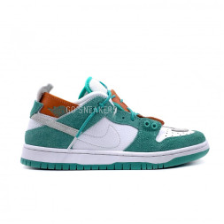Nike Dunk Low White&amp;amp;Green