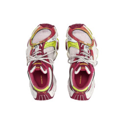 Balenciaga Stapler Sneaker White Pink Yellow
