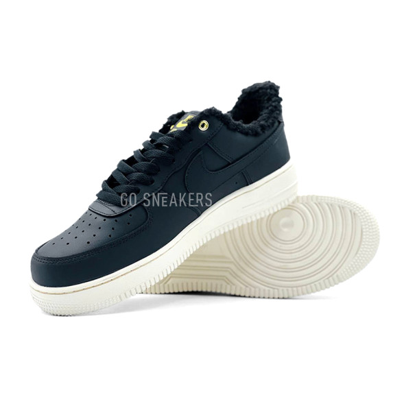 Унисекс зимние кроссовки Nike Air Force 1 Black Winter