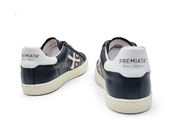 Унисекс кроссовки Premiata Sneakers Leather/Suede Grey