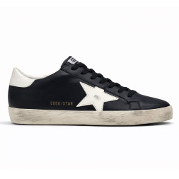 Golden Goose Super Star Leather Black
