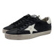 Мужские кеды Golden Goose Super Star Leather Black