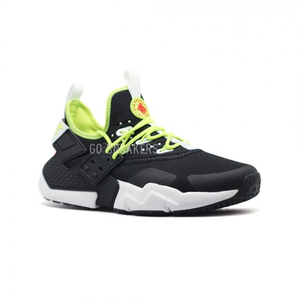 Мужские кроссовки Nike Air Huarache Drift Black Neon