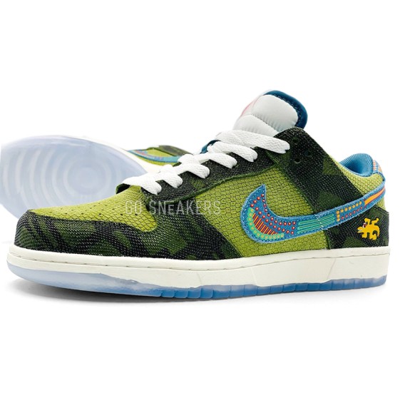 Унисекс кроссовки Nike SB Dunk Low &amp;quot;Animal Pack&amp;quot; Green Reptile