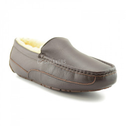 Men&#039;s Ascot Chocolate Leather