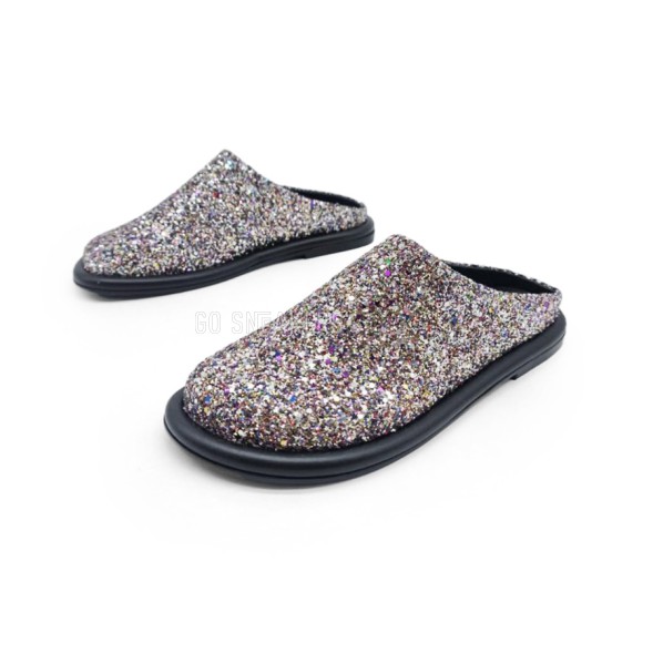 Женские шлепки JW Anderson Sparkles Pink