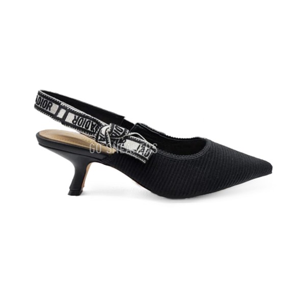 Женские босоножки Dior Textile Knitted Black