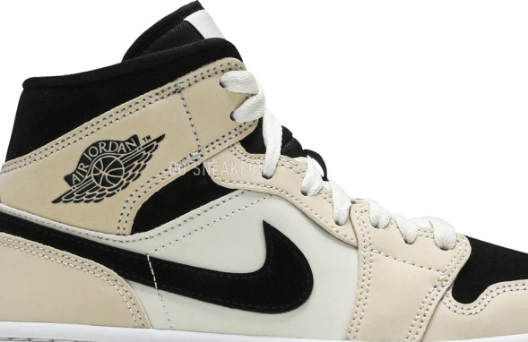 Женские кроссовки Nike Wmns Air Jordan 1 Mid &amp;#039;Barely Orange&amp;#039;