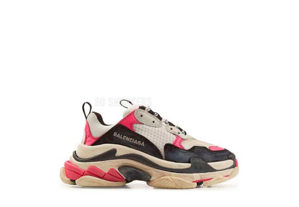 Унисекс кроссовки Balenciaga Triple S Black Pink (W)